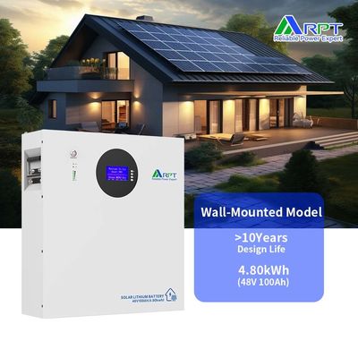 2560Wh 100ah 24v Lithiumbatterij 50Ah-200Ah Loodzuurbatterij Voor Zonneopslag